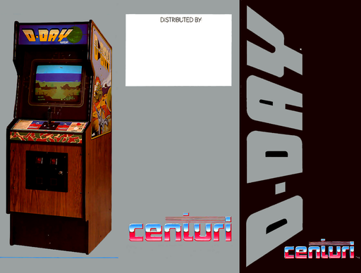 D-Day (Centuri) Arcade Game Cover
